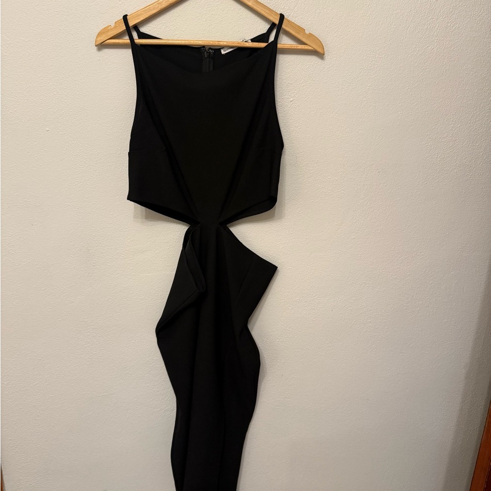Abercrombie & Fitch Black Asymmetrical Dress